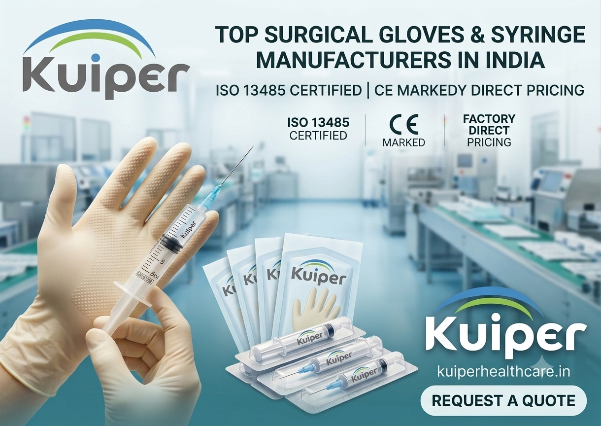 Top Surgical Gloves & Syringe Manufacturers in India: The Hospital Buyer’s Guide